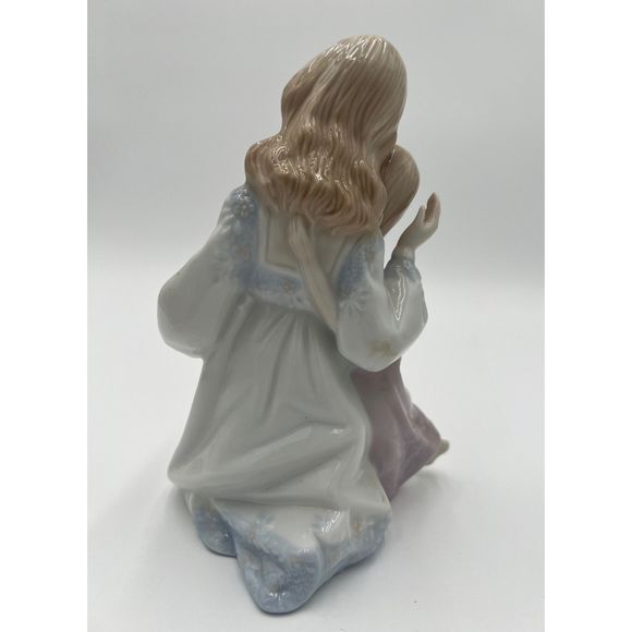 Vintage Porcelain Meico Mother and Daughter Figurine by Paul‎ Sebastian 1990 - Picture 2 of 3